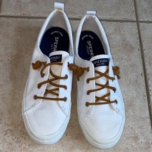 EUC Womens White Sperry
